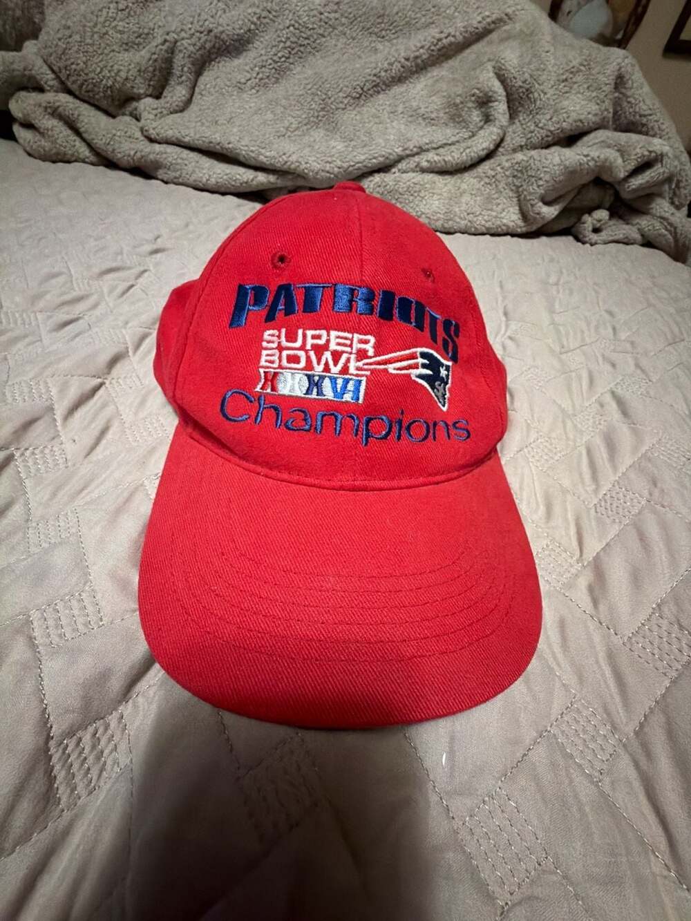 Vintage New England Patriots Super Bowl XXXVI Champions Hat Cap